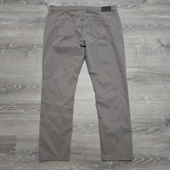 Peter Millar Other - Peter Millar Crown Crafted‎ 5 Pocket Pants Mens 40x32 Tencel Stretch Gray Taupe